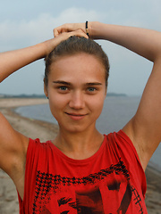 Sofia Orlova On Gryaznyy Beach