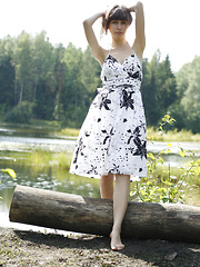 Let yourself be blown away with all the sexiness this gorgeous babe is packing as she shows off every inch of her beauty.