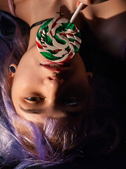 Tight teen cutie strips every one of her clothes to reveal what stunning natural beauty and curves she had hidden all this time.